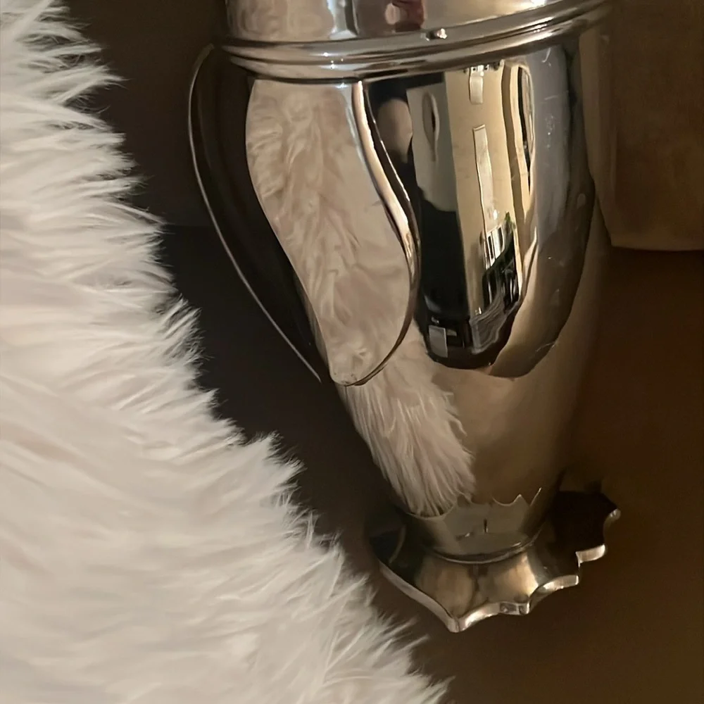 Restoration Hardware Silver Decorative Piece